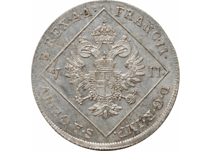Austria 7 kreuzer 1802 G, UNC, "Emperor Franz II (1792 - 1835)"