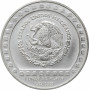 Mexico 5 pesos 1993 Mo, UNC, "Pre-Columbian Aztec - Brasero Efigie" silver coin