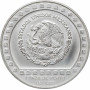 Mexico 5 pesos 1993 Mo, UNC, "Pre-Columbian Aztec - Brasero Efigie" silver coin