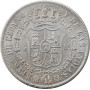 Spain 4 reals 1836 M CR, UNC, "Queen Isabel II (1847 - 1864)" silver coin