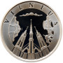 Lithuania 10 litu 1998, PROOF, "Lithuanian Cities - Vilnius"
