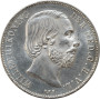 Netherlands 1 gulden 1863, UNC, "King William III (1849 - 1890)" silver coin