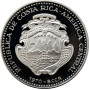 Costa Rica 20 colones 1970, PROOF, "Venus de Milo" silver coin