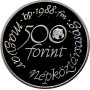 Ungarn 500 Forint 1988 BP, PROOF, "World Wildlife Fund - Wiesenweihe"