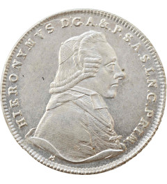 Salzburg 20 kreuzer 1802 M, UNC, "Hieronymus von Colloredo (1772 - 1803)"