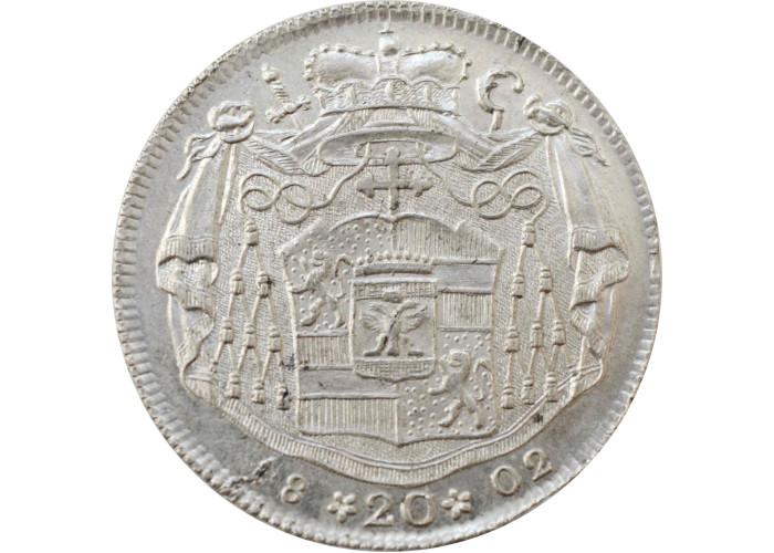 Salzburg 20 kreuzer 1802 M, UNC, "Hieronymus von Colloredo (1772 - 1803)"