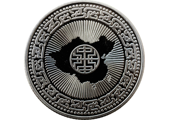 Taiwan silver medal 75 (1986), PROOF, “Chiang Kai-shek Centenary”