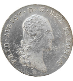 Saxony 2/3 thaler 1812 SGH, UNC, "King Frederick Augustus I (1806 - 1827)"