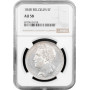 Belgium 5 francs 1848, NGC AU58, "King Leopold I (1832 - 1865)" silver coin