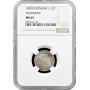 Hannover 1/12 thaler 1850 B, NGC MS65, "King Ernst August I (1837 - 1851)"