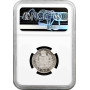 Hannover 1/6 thaler 1866 B, NGC MS63, "King George V (1851 - 1866)" silver coin