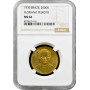 Brazil 2000 reis 1939, NGC MS64, "Floriano Peixoto (1839 - 1895)"