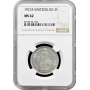 Швейцария 2 франка 1921 г. B, NGC MS62, "Швейцарская конфедерация (1917 - 1967)"