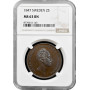 Sweden 2 skilling banco 1847, NGC MS63 BN, "King Oscar I (1844 - 1859)" Top Pop