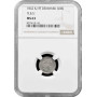 Denmark 3 Rigsbankskilling 1842 FF, NGC MS63, "King Christian VIII (1839 - 1848)"