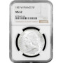 France 5 francs 1821 W, NGC MS62, "King Louis XVIII (1815 - 1824)" 