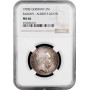 Saxony 2 mark 1902 E, NGC MS66, "Death of Albert of Saxony" silver coin