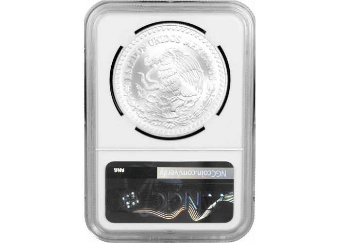 Mexico 1 onza 1996 Mo, NGC MS69, "Silver Bullion Coinage "Libertad"