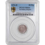 Germany 20 pfennig 1876 D, PCGS MS64, "German Empire (1871 - 1922)"