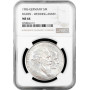 Baden 5 mark 1906, NGC MS64, "50th Anniv. - Wedding of Frederick I & Louise"