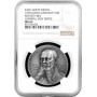 Weimar Republic zink medal 1930, NGC MS63, "Alfred von Tirpitz" KARL GOETZ