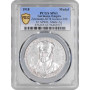 Deutschland Silbermedaille 1918, PCGS SP61, Manfred von Richthofen The Red Baron