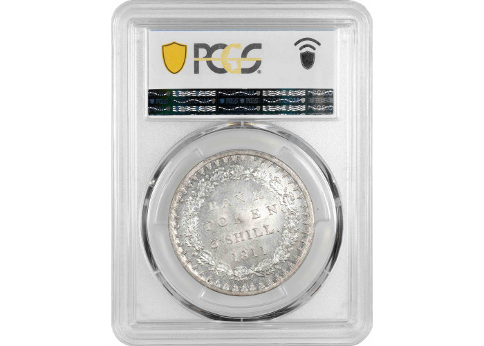 Great Britain 3 shilling 1811, PCGS MS62, "Bank of England Token" silver coin