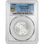 Niederlande 1 Gulden 1848, PCGS MS62, "König Wilhelm II (1840-1849)" Silbermünze