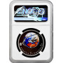Ukraine 5 hryven 2017, NGC MS69 DPL, "60th Anniv. First Earth Satellite" Top Pop