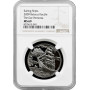 Belarus 1 rouble 2009, NGC MS69, "Sailing ships - The Dar Pomorza"