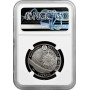 Belarus 1 rouble 2011, NGC MS69, "Sailing ships - The Kruzenshtern" Top Pop 1/0