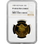 Vietnam 10 Dong 1989, NGC PF68 UC, "Ein-Säulen-Pagode"