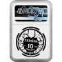 Україна 10 гривень 2000 р., NGC PF69 UC, "Флора та фауна - Прісноводний краб"