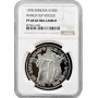Armenia 100 dram 1998, NGC PF68 UC, "World Cup Soccer" silver coin