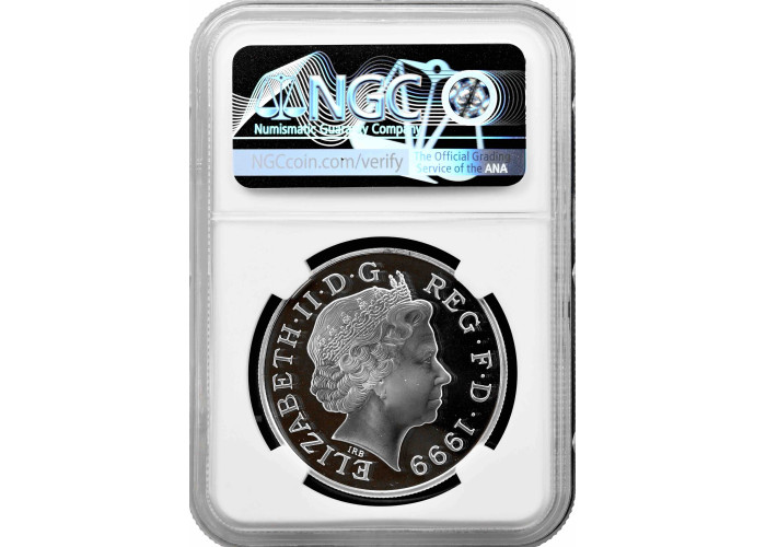 Grossbritannien 5 Pfund 1999, NGC PF69 UC, "Gedenken an Prinzessin Diana"