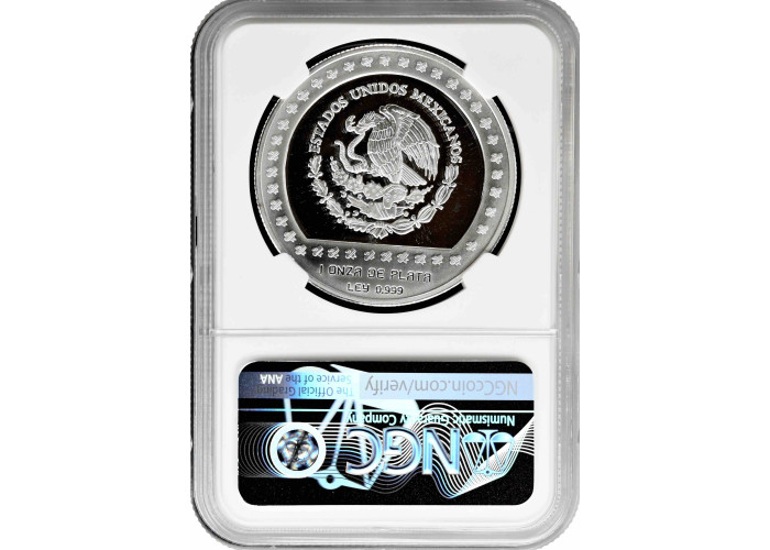 Mexico 100 pesos 1992 Mo, NGC PF69 UC, "Pre-Columbian - Xochipilli" silver coin
