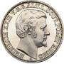 Рейсс-Грейц 1 талер 1868 г. A, NGC PF63 CAM, "Принц Генрих XXII (1867 - 1902)"