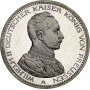 Prussia 5 mark 1913 A, NGC PF64 UC, "King Wilhelm II (1888 - 1918)" silver coin