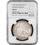 Schweiz 5 Franken 1867, NGC MS64, "Schwyzer Kantonalschützenfest" Silbermünze