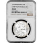 Saxe-Weimar-Eisenach 3 mark 1915 A, NGC MS63, "100th Anniversary - Grand Duke's"