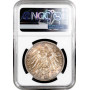 Baden 5 mark 1907, NGC MS65, "Death of Frederick I" silver coin