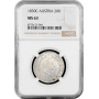Austria 20 kreuzer 1830 C, NGC MS63, "Emperor Ferdinand I (1806 - 1835)"