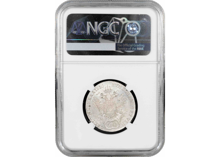Austria 20 kreuzer 1830 C, NGC MS63, "Emperor Ferdinand I (1806 - 1835)"