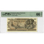 Romania 100 Lei 1947, PMG 66 EPQ, "Banca Nationala" Pick# 67a 