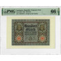 Germany 100 Mark 1920, PMG 66 EPQ, "Republic Treasury Note" Pick# 69b
