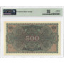 German States 500 Mark 1922, PMG 65 EPQ, "Sachsische Bank" Pick# S954b