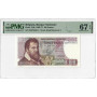 Бельгія 100 франків 1962-77, PMG 67 EPQ, вибір "Національного банку" № 134b