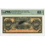 Costa Rica 10 Pesos 1899, PMG 65 EPQ, "Banco de Costa Rica" Pick# S164r