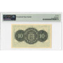 Denmark 10 Kroner 1945, PMG 66 EPQ, "Nationalbank" Pick# 37c