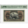 Russland 100 Rubel 1918 (ND 1920), PMG 64 EPQ, „Ostsibirien“, Pick# S1249